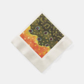 Brook Trout Serviette (Ecke)