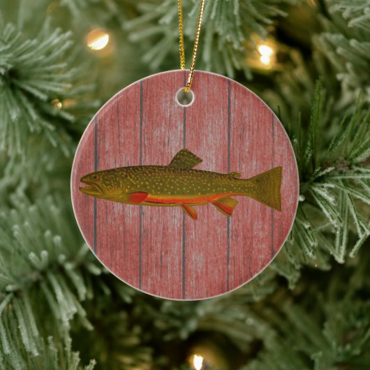 Brook Trout Weihnachtsschmuck (Baum)