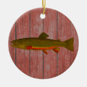 Brook Trout Weihnachtsschmuck (Vorne)
