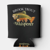 Brook Trout Whisperer Dark Dosenkühler (Rückseite)