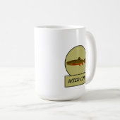 Brook Trout White Tasse (VorderseiteRechts)