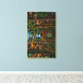 Brookdale Lodge Dining RoomBrookdale, CA Leinwanddruck (Insitu (Holzboden))