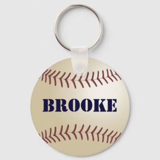 Brooke Baseball Keychain von 369MyName Schlüsselanhänger