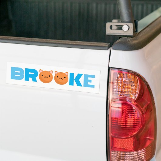 Brooke Cat Autoaufkleber (Auf Lkw)