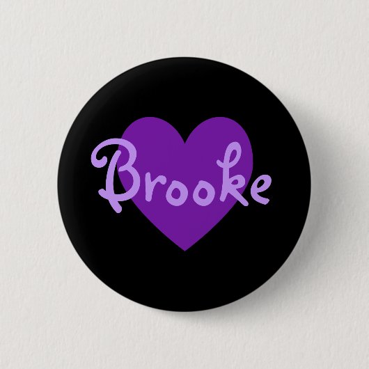 Brooke Lila Button (Vorderseite)