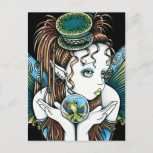 "Brooke Pet Fish Couture Fairy Art Postkarten