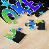 "BROOKE" Vorname, Spaß "GLÜCKLICHER GEBURTSTAG" Puzzle (Seite)