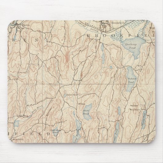 Brookfield, Massachusetts Mousepad (Vorne)