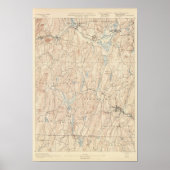 Brookfield, Massachusetts Poster (Vorne)