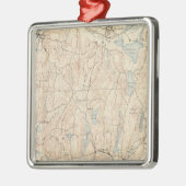 Brookfield, Massachusetts Silbernes Ornament (Links)