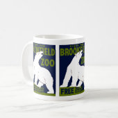 Brookfield Zoo, Bundesstaatlich Art Program Poster Kaffeetasse (Vorderseite Links)