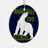 Brookfield Zoo, Bundesstaatlich Art Program Poster Keramik Ornament (Rechts)