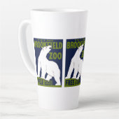 Brookfield Zoo, Bundesstaatlich Art Program Poster Milchtasse (Linke Ecke)
