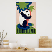 Brookfield Zoo-By the "L" / Long. Poster (Küche)