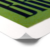 Brookfield Zoo-By the "L" / Long. Poster (Ecke)