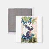 Brookfield Zoo-Panda beunruhigt Magnet (Vorderseite/Rückseite)
