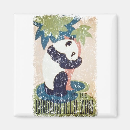 Brookfield Zoo-Panda beunruhigt Magnet (Vorne)