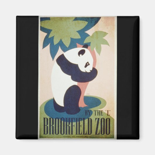 Brookfield Zoo-Panda Magnet (Vorne)