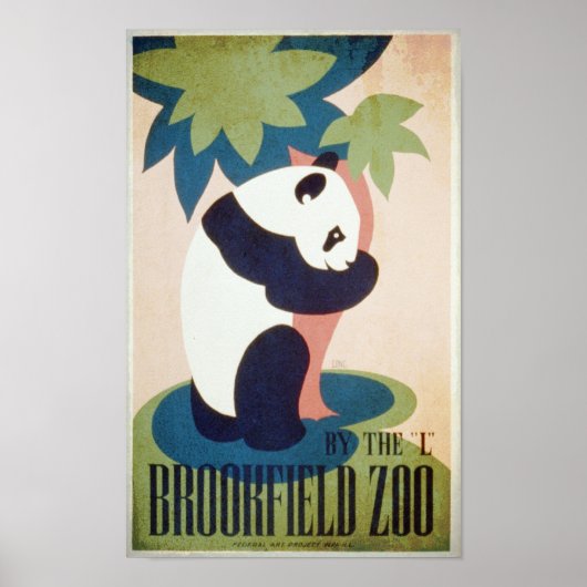 Brookfield Zoo-Panda Poster (Vorne)