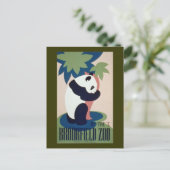 Brookfield Zoo Panda Postkarte (Stehend Vorderseite)