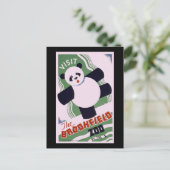 Brookfield Zoo Panda Postkarte (Stehend Vorderseite)