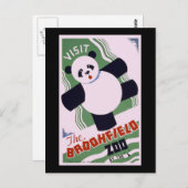Brookfield Zoo Panda Postkarte (Vorne/Hinten)
