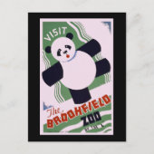 Brookfield Zoo Panda Postkarte (Vorderseite)