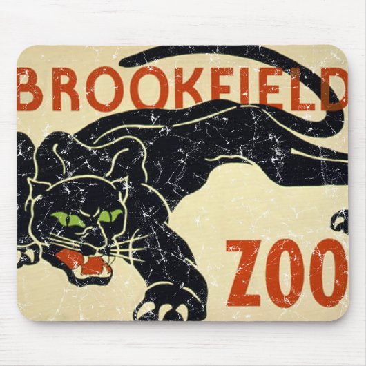 Brookfield Zoo-Panther in Not Mousepad (Vorne)
