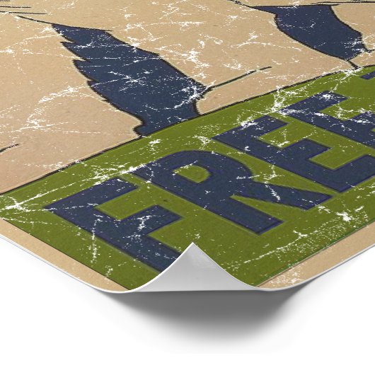 Brookfield Zoo-Polar Bärengestört Poster (Ecke)