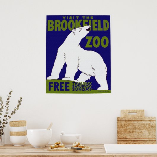 Brookfield Zoo Poster (Küche)