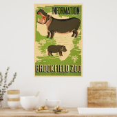 Brookfield Zoo Poster (Küche)