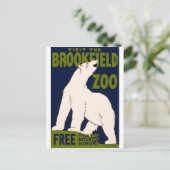 Brookfield Zoo Postkarte (Stehend Vorderseite)