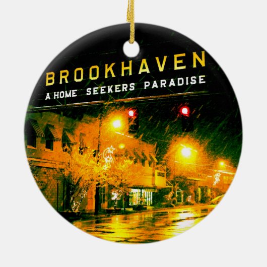 Brookhaven, Mitgliedstaat Keramikornament (Hinten)