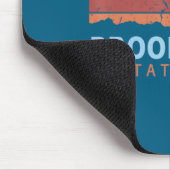 Brookhaven State Park New York Retro Cool _1 Mousepad (Ecke)