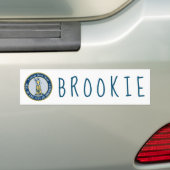 Brookie - NYC Autoaufkleber (Auf Auto)