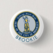 Brookie - NYC Button (Vorderseite)