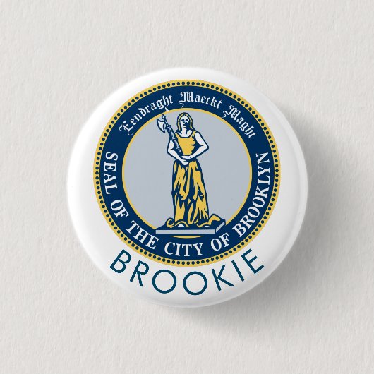 Brookie - NYC Button (Vorderseite)