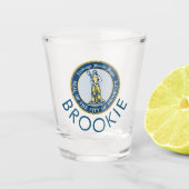 Brookie - NYC Schnapsglas (Vorderseite)