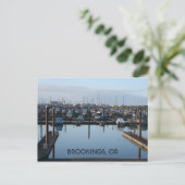 Brookings Harbour Postkarte (Stehend Vorderseite)