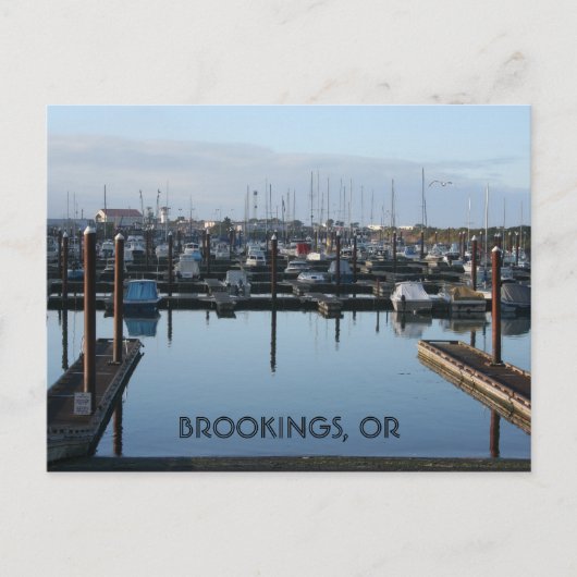 Brookings Harbour Postkarte (Vorderseite)
