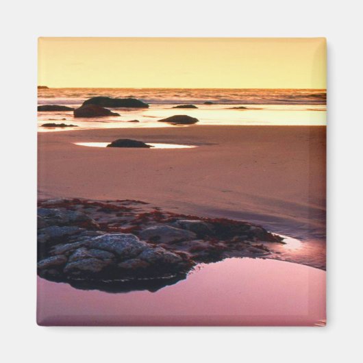 Brookings Harbour Sunset Fine Foto Magnet (Vorne)