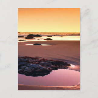 Brookings Harbour Sunset Fine Foto Postkarte