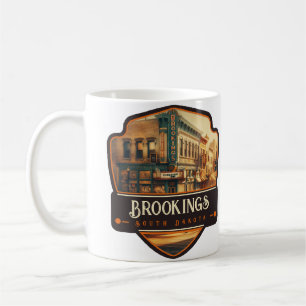 Brookings, South Dakota Antike Kaffeetasse