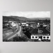 Brookings, Stadtansicht von Oregon und Meeresfotog Poster (Vorne)