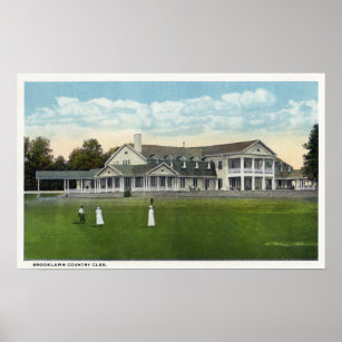 Brooklawn Country Club Poster