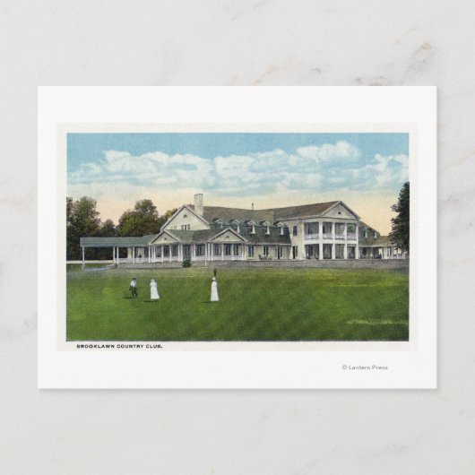 Brooklawn Country Club Postkarte (Vorderseite)