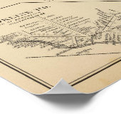 Brookline, Hillsborough Poster (Ecke)