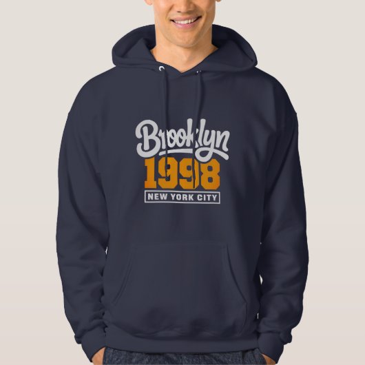 Brooklyn 1988 Kapuzenpullover Hoodie (Vorderseite)