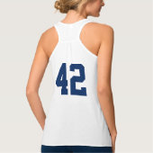 BROOKLYN 42 LADIES FLOWY TANK TOP (Rückseite)