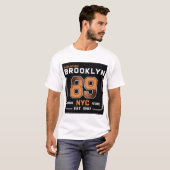 Brooklyn 89 New York T-Shirt (Vorne ganz)